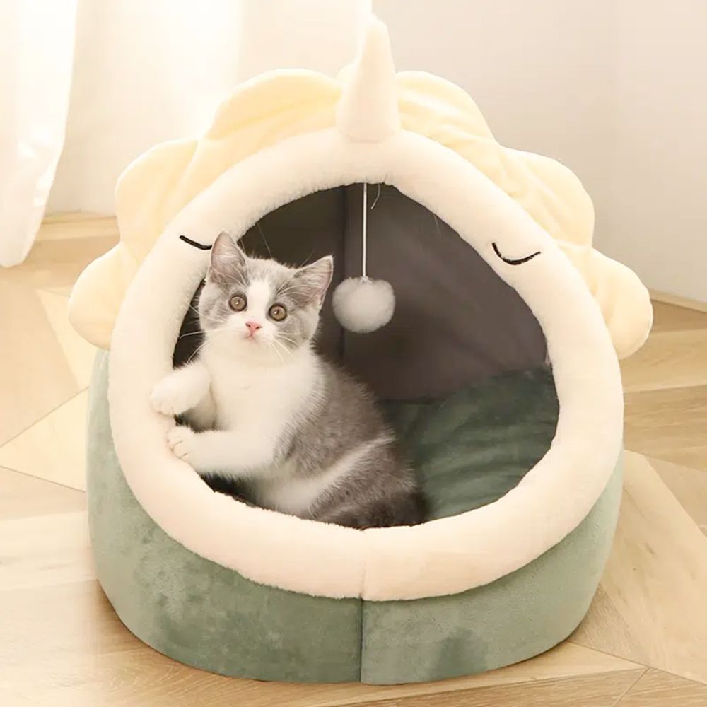 Dino Den Pet House with Toy