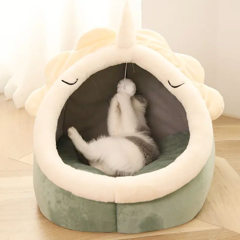 Dino Den Pet House with Toy