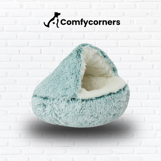 Cozy Cave Pet Bed — Ultra Soft & Washable