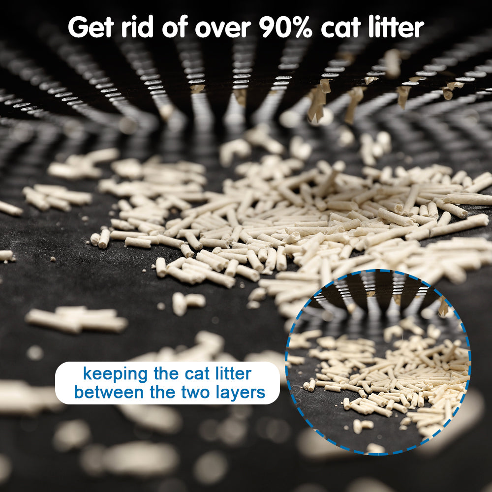 Double-Layer Cat Litter Trap Mat