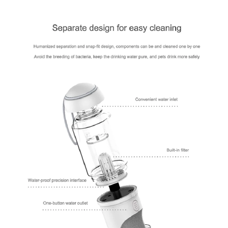 On-the-Go Pet Water Bottle