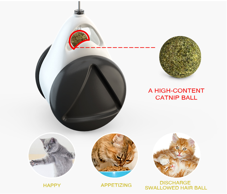 Wobble & Wag Tumbler Cat Toy