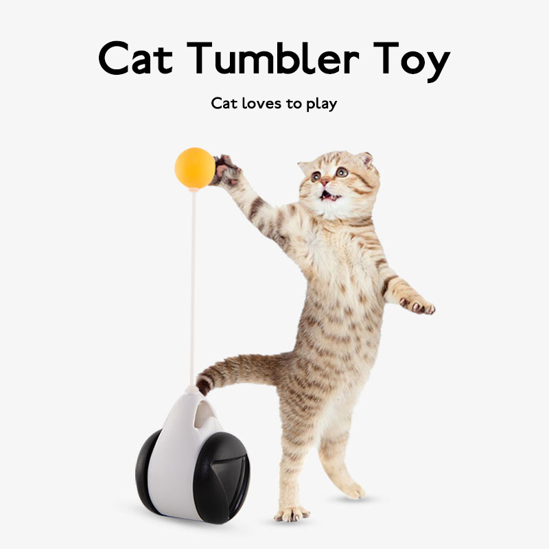 Wobble & Wag Tumbler Cat Toy