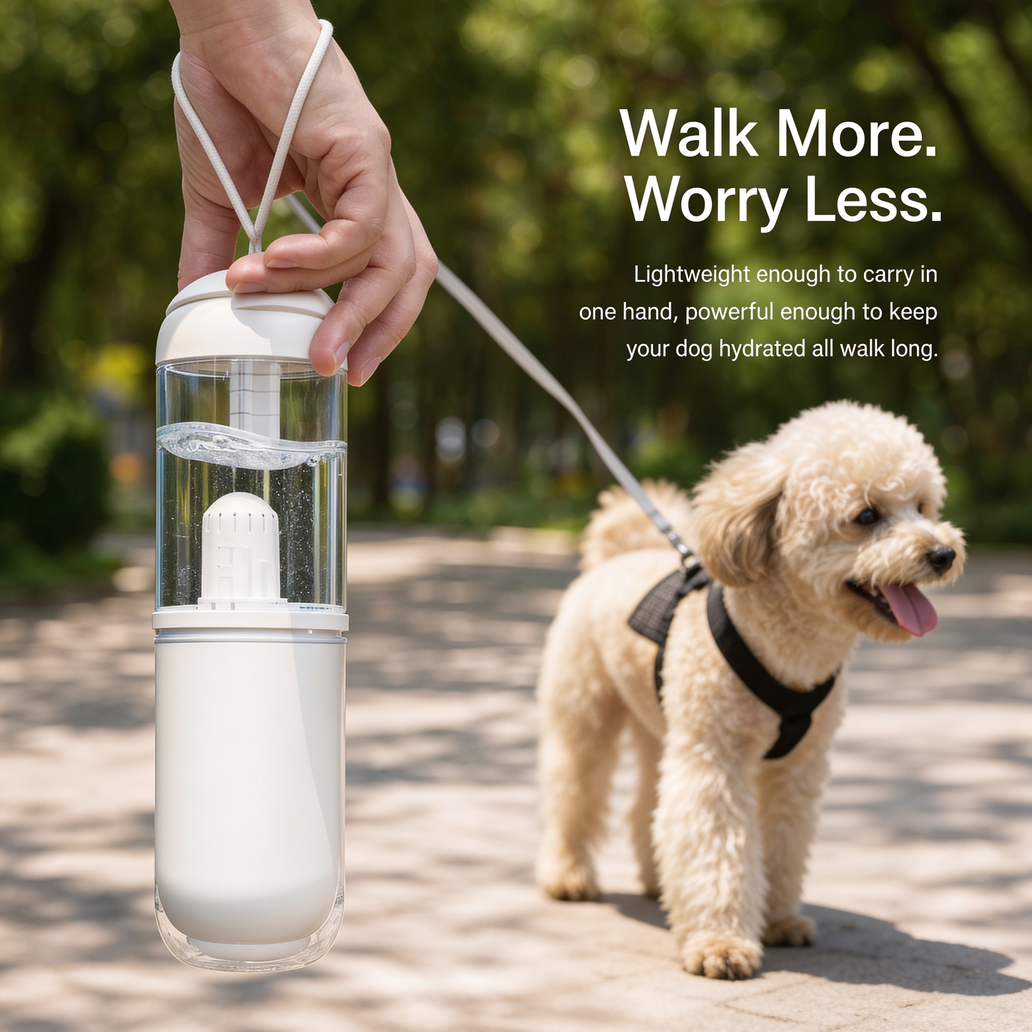 On-the-Go Pet Water Bottle